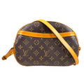 Louis Vuitton Monogram Shoulder Bag Canvas Brown