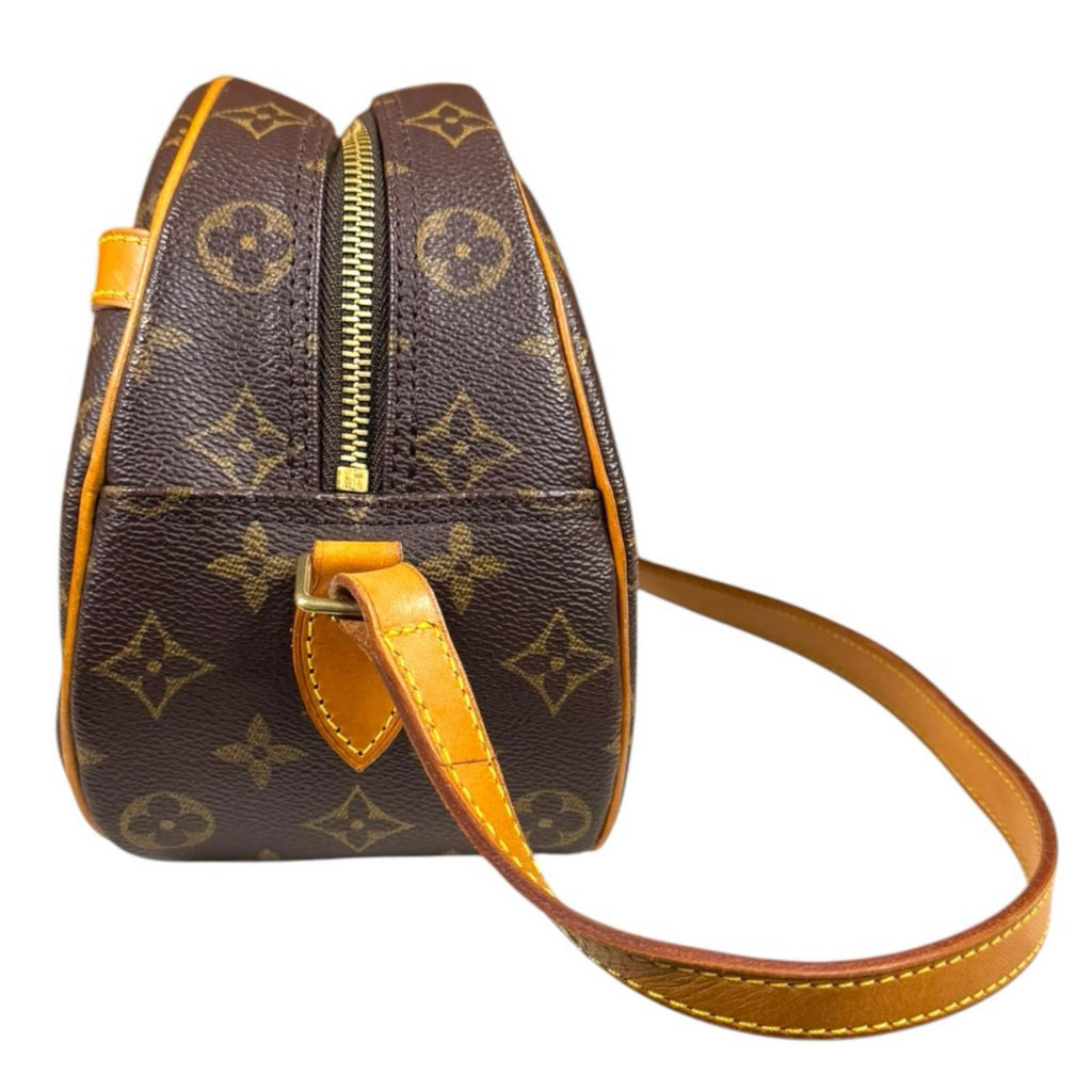 Louis Vuitton Monogram Shoulder Bag Canvas Brown — view 5