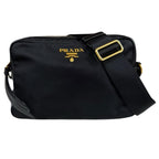Prada Shoulder Bag Nylon Black