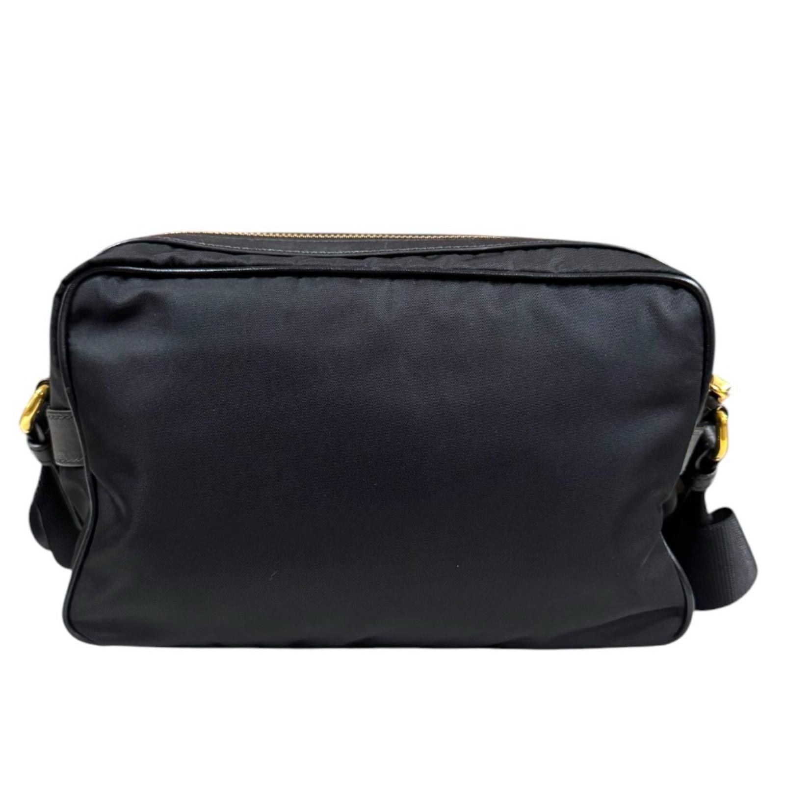 Prada Shoulder Bag Nylon Black