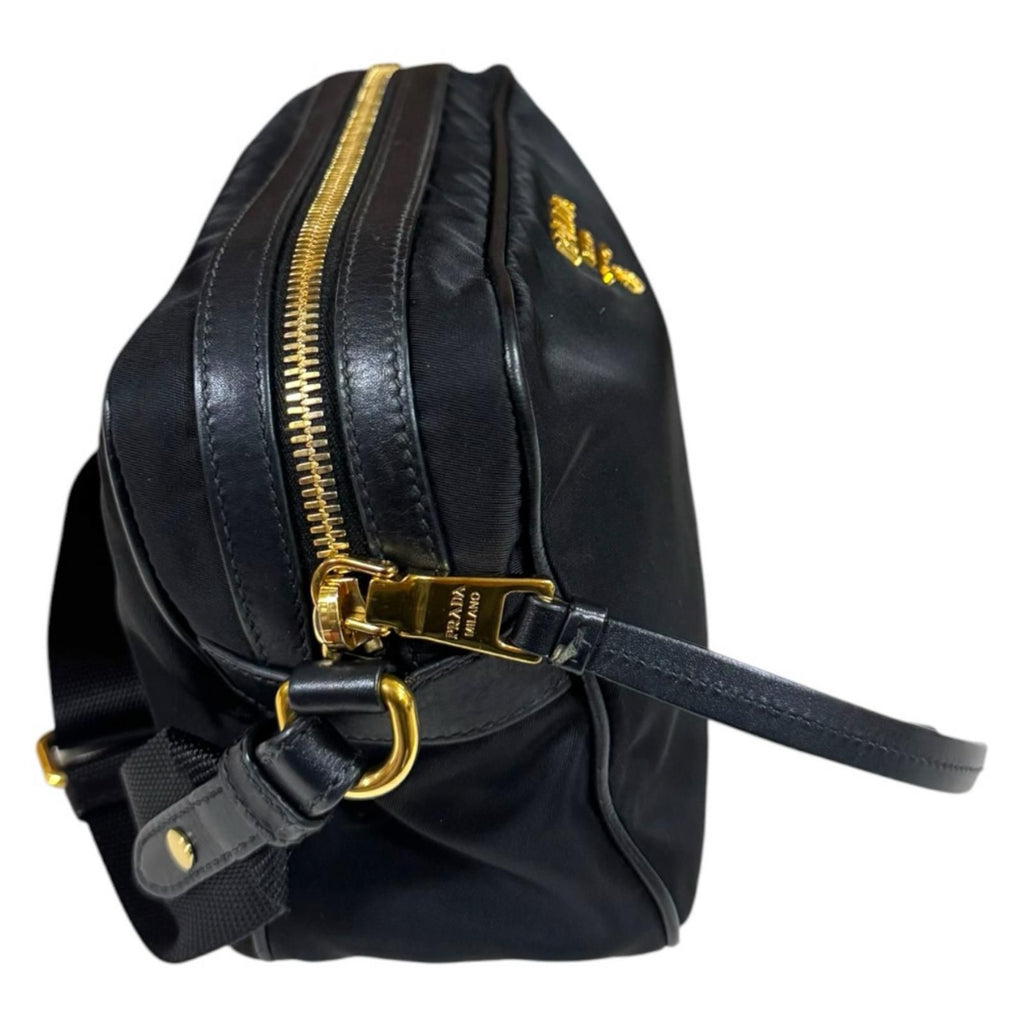 Prada Shoulder Bag Nylon Black