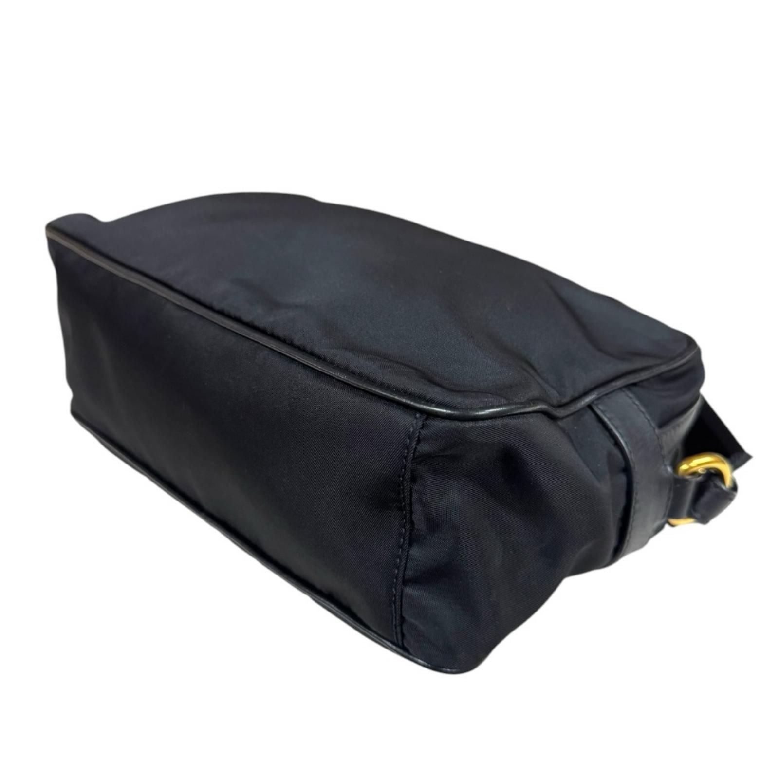Prada Shoulder Bag Nylon Black