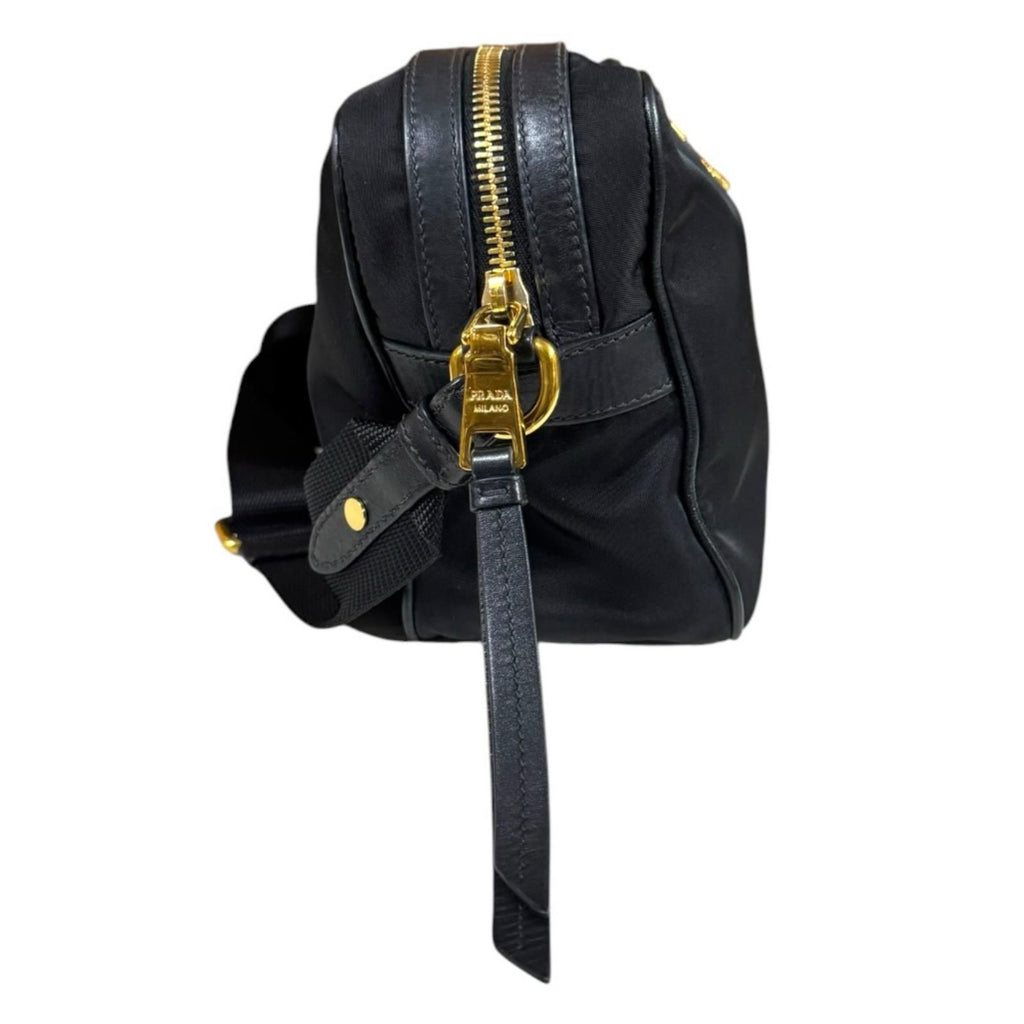 Prada Shoulder Bag Nylon Black