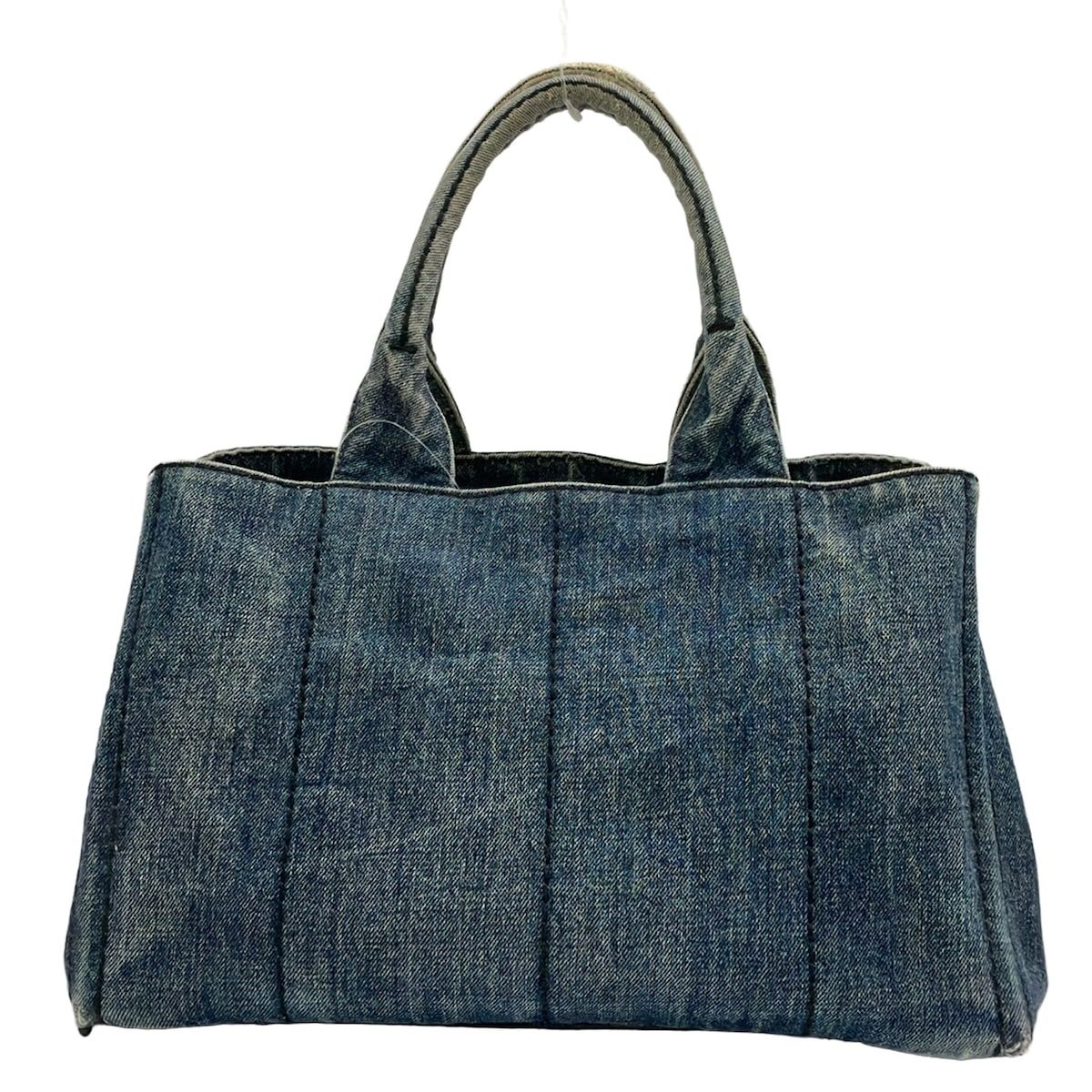 Prada Tote Canapa Blue — view 3