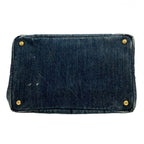 Prada Tote Canapa Blue — view 5