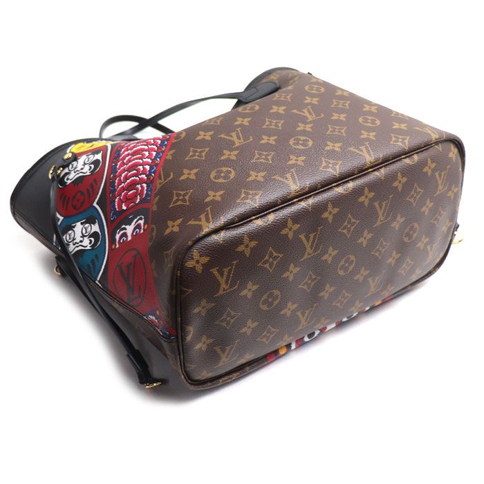 Louis Vuitton Neverfull MM Kansai Yamamoto Collaboration Tote Monogram Brown — view 3