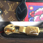 Louis Vuitton Neverfull MM Kansai Yamamoto Collaboration Tote Monogram Brown — view 8