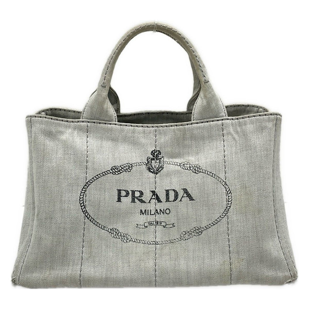 Prada Tote Canapa Light Blue