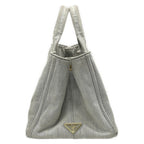 Prada Tote Canapa Light Blue — view 2