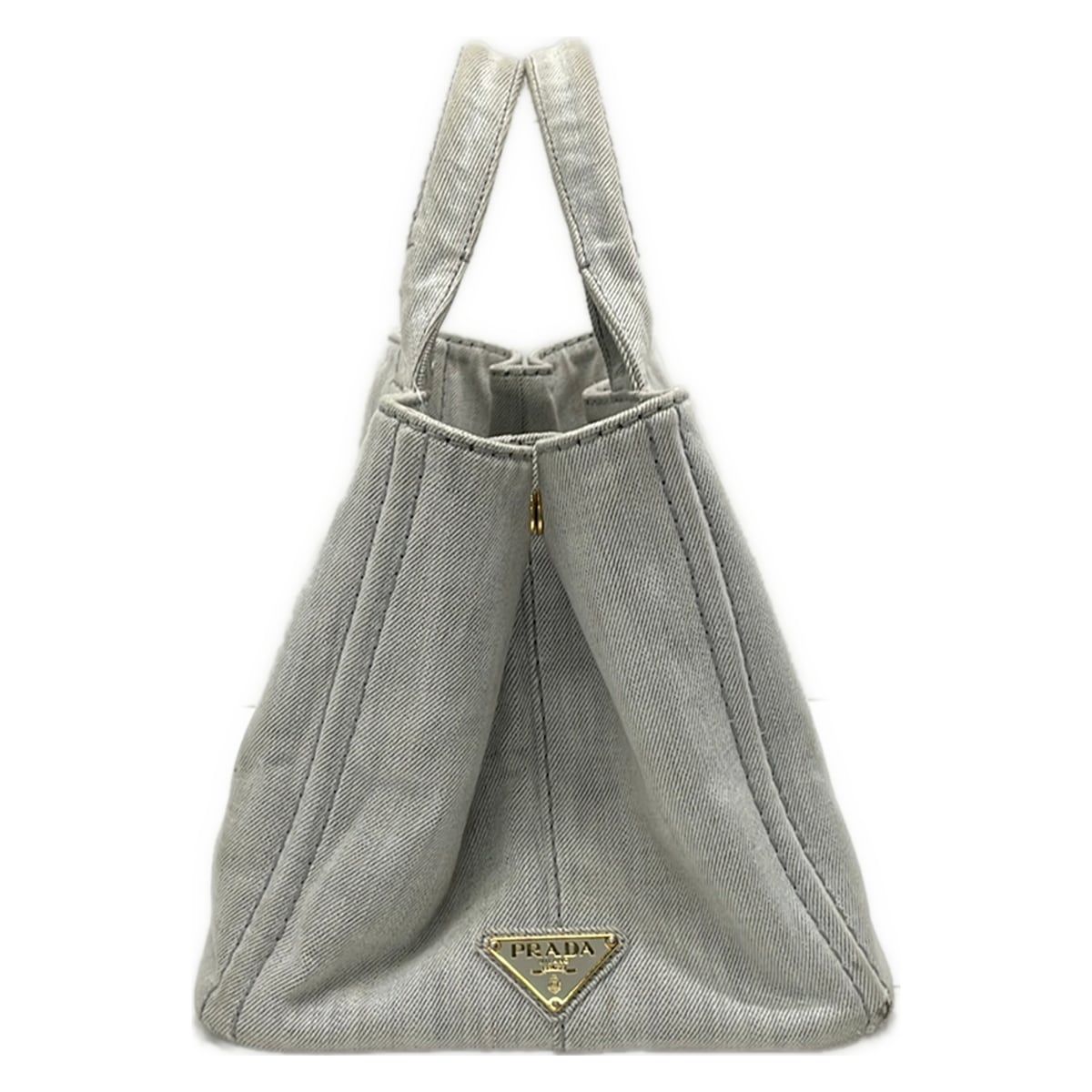 Prada Tote Canapa Light Blue — view 2