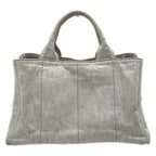 Prada Tote Canapa Light Blue — view 3