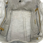 Prada Tote Canapa Light Blue — view 7