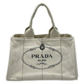 Prada Tote Canapa White