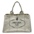 Prada Tote Canapa White