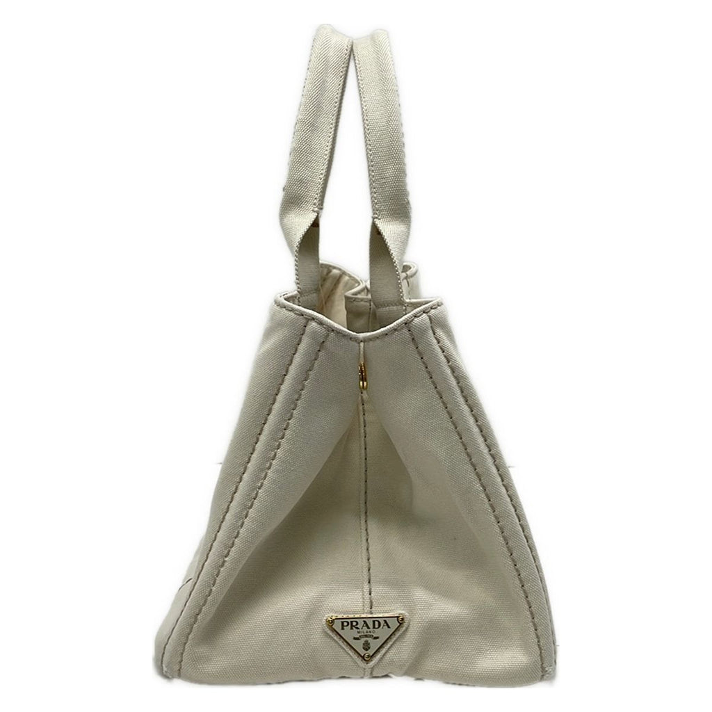 Prada Tote Canapa White — view 2