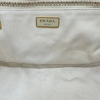 Prada Tote Canapa White — view 8