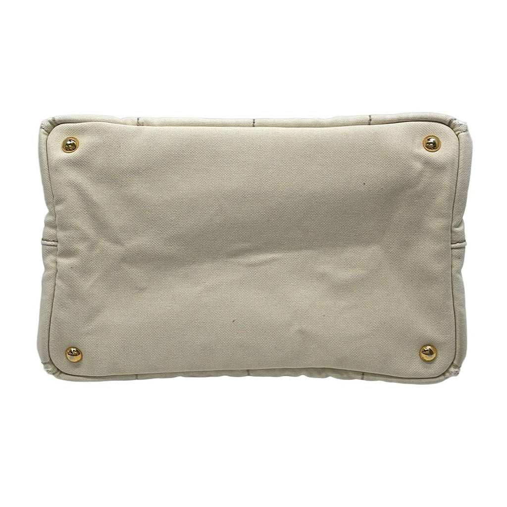 Prada Tote Canapa White — view 5