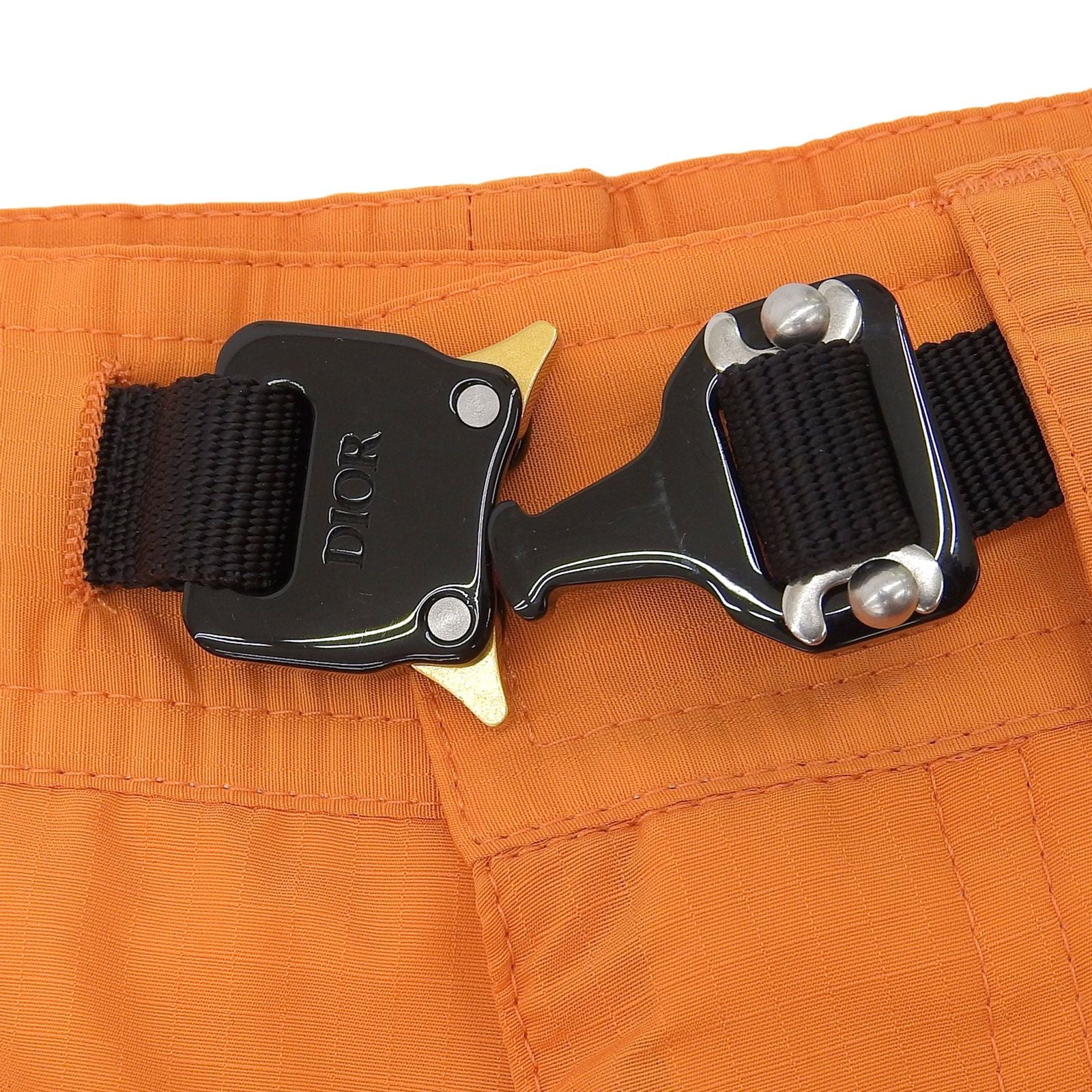 Dior Logo Patch Belt Shorts — view 6