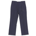 Fendi Wool Blend Logo Buttoned Trousers Pants Navy 44 Hanger Included
