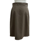Hermes Belt Skirt Khaki — view 4