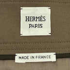 Hermes Belt Skirt Khaki — view 7