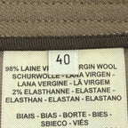 Hermes Belt Skirt Khaki — view 8