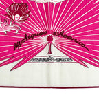 Hermes Mythiques Phoenix Cashmere Silk Carre Geant 140 Scarf Pink — view 6