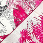 Hermes Mythiques Phoenix Cashmere Silk Carre Geant 140 Scarf Pink — view 5