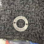 Chanel Vintage Silk CC Logo Circle Parts Tweed Jacket Skirt Set 34 — view 8