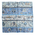 Hermes Au Pays Des Oiseaux Fleurs in the Land of Blooming Birds 100% Silk Bleu