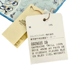 Hermes Au Pays Des Oiseaux Fleurs in the Land of Blooming Birds 100% Silk Bleu — view 7