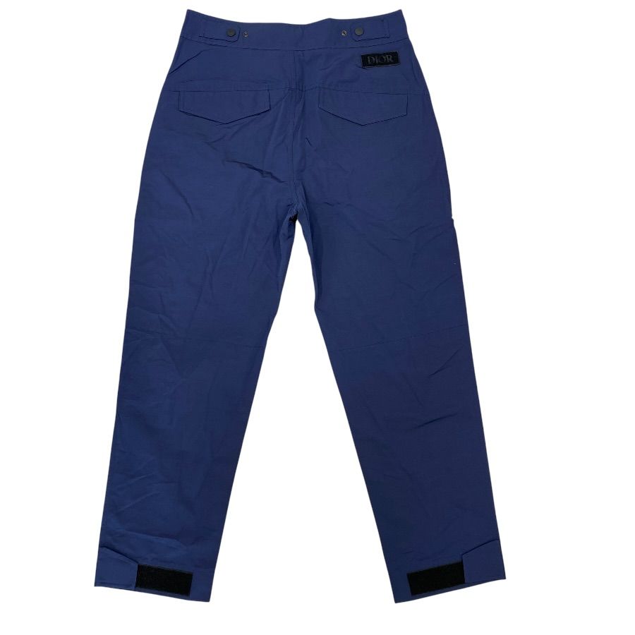 Dior Tapered Pants Cargo D Ring Cotton Navy Military Simple Daily — view 5