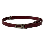 Louis Vuitton Shoulder Strap Epi Adjustable Width Epi) Ruby Leather Handbag