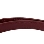 Louis Vuitton Shoulder Strap Epi Adjustable Width Epi) Ruby Leather Handbag — view 3
