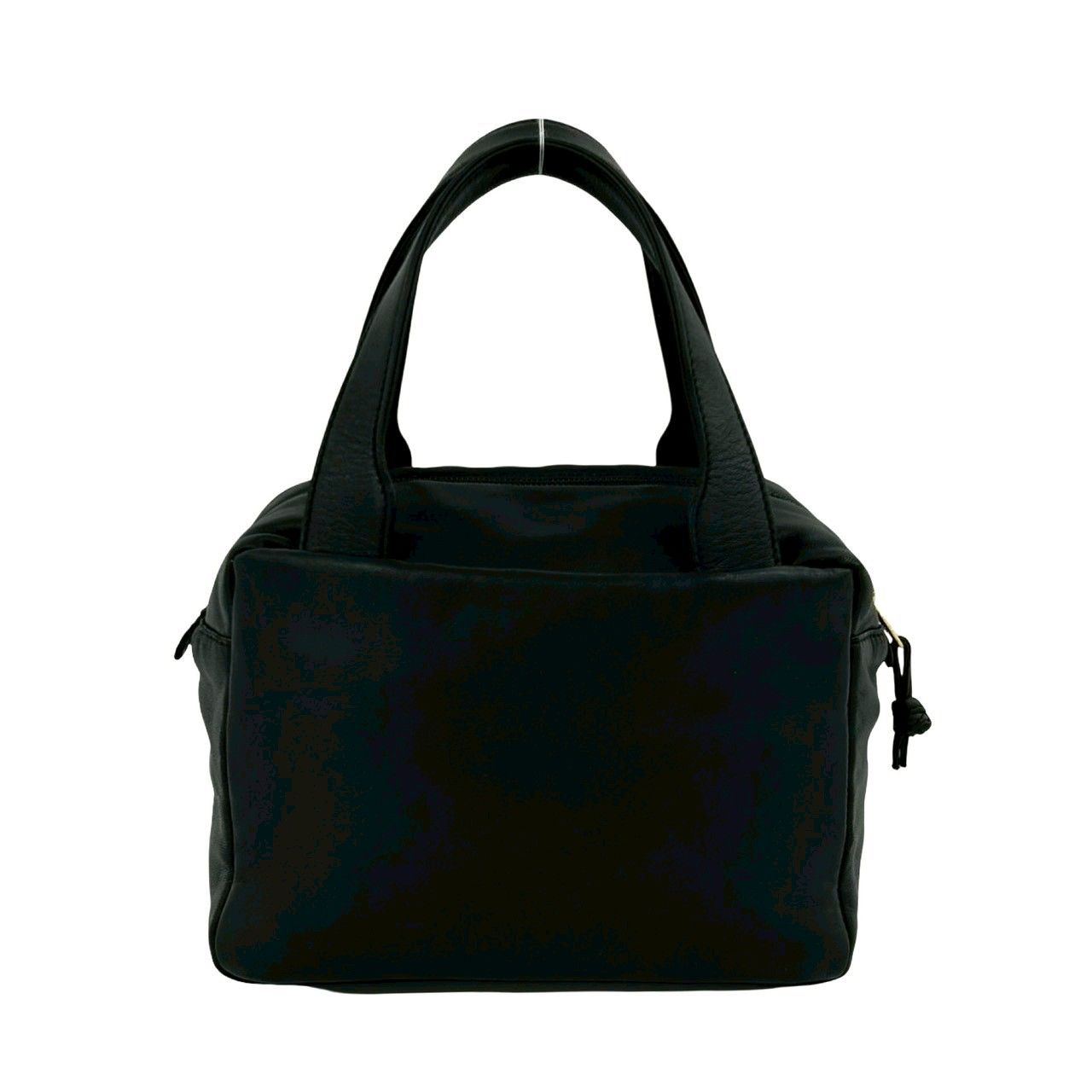 Loewe Vintage Anagram Logo Nappa Leather Handbag Mini Tote Black