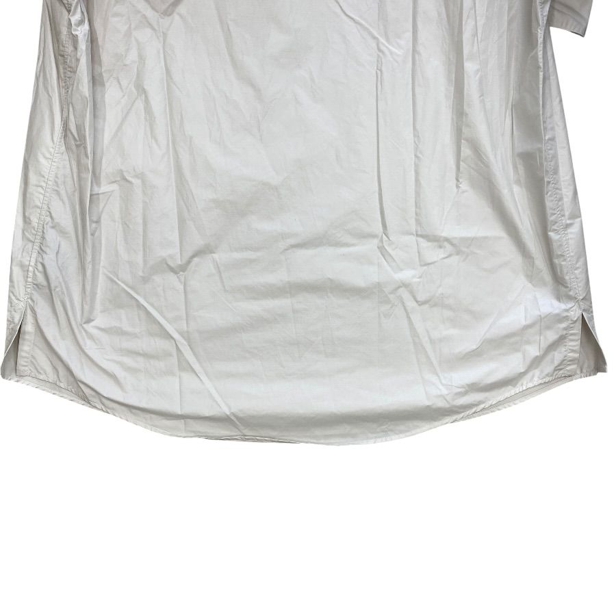 Hermes Pullover Shirt Long Sleeve Top Cotton Polyamide White High Quality Daily — view 8