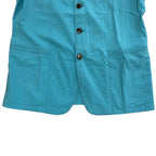 Hermes Coat Nylon Blue High Quality Daily Practical — view 6