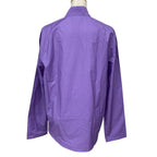 Hermes Half Zip Shirt Long Sleeve Cotton Polyamide Purple High Quality Daily — view 2
