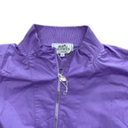 Hermes Half Zip Shirt Long Sleeve Cotton Polyamide Purple High Quality Daily — view 5