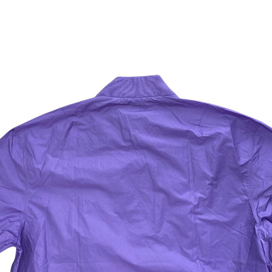 Hermes Half Zip Shirt Long Sleeve Cotton Polyamide Purple High Quality Daily — view 8