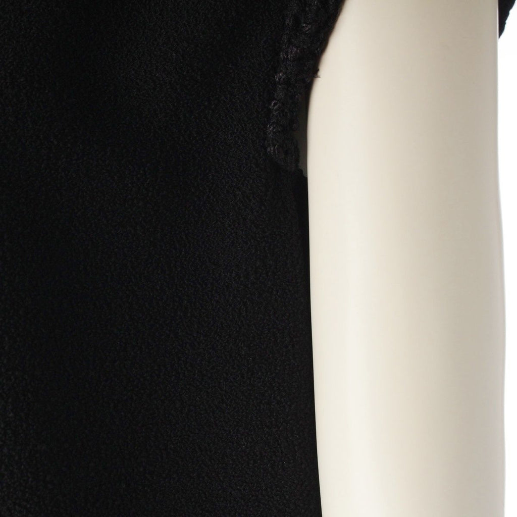Chanel 08c Wool Tweed Sleeveless Dress Black 40 — view 7
