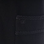 Chanel 08c Wool Tweed Sleeveless Dress Black 40 — view 8