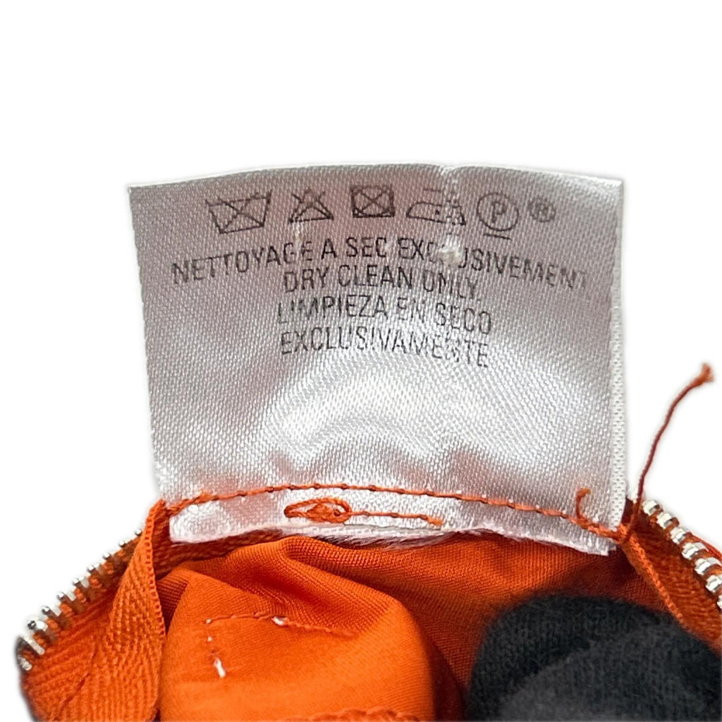 Hermes Orange Nylon Series Zip Up Vest — view 6