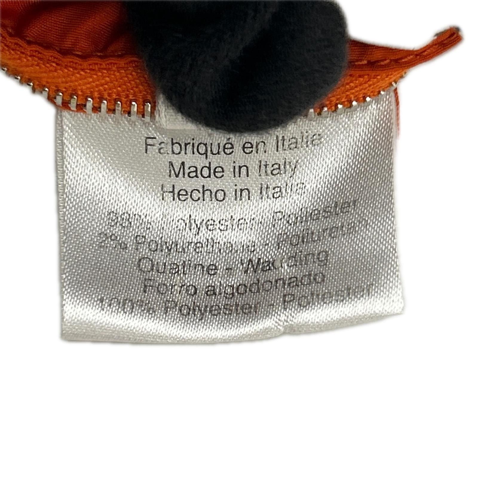 Hermes Orange Nylon Series Zip Up Vest — view 5