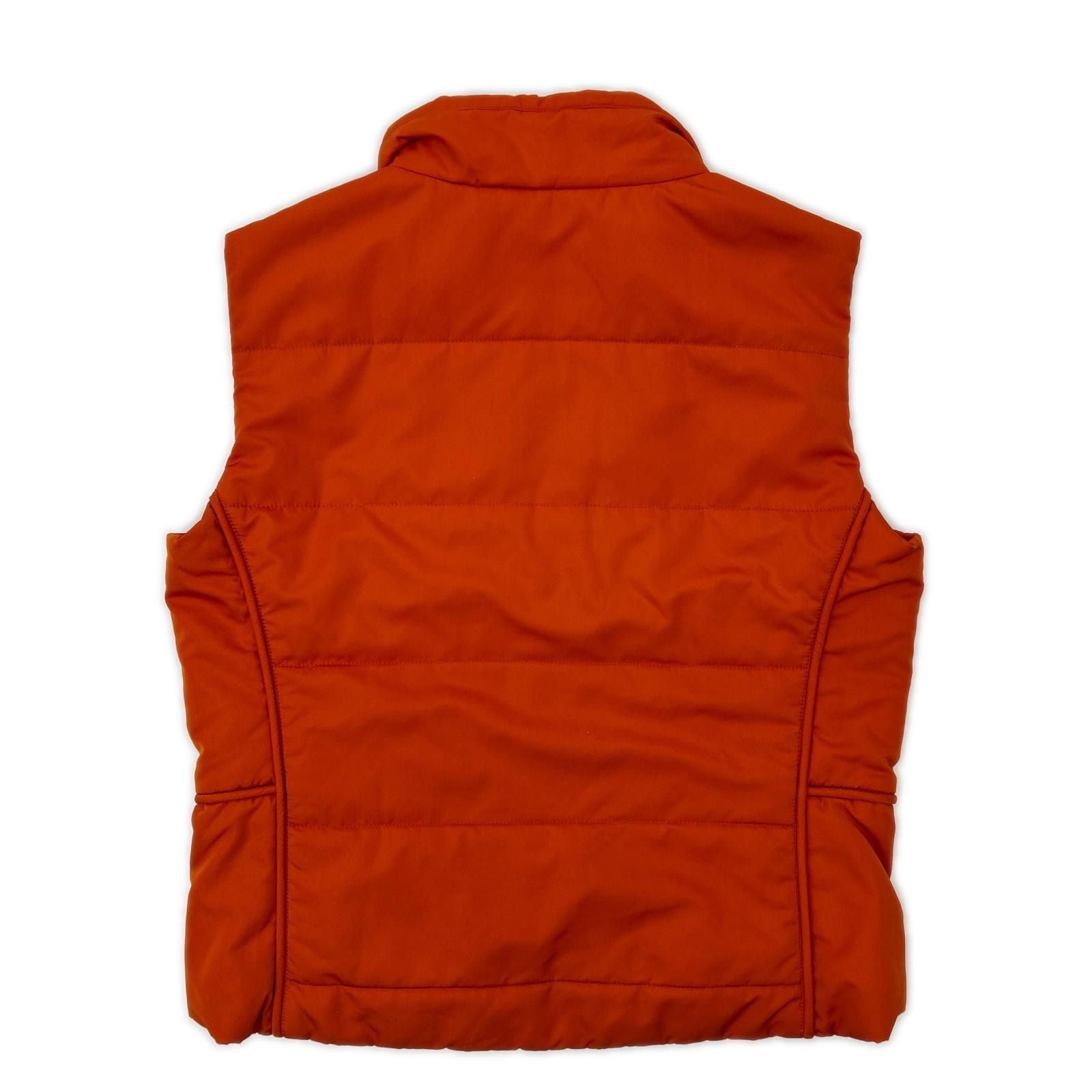 Hermes Orange Nylon Series Zip Up Vest — view 2