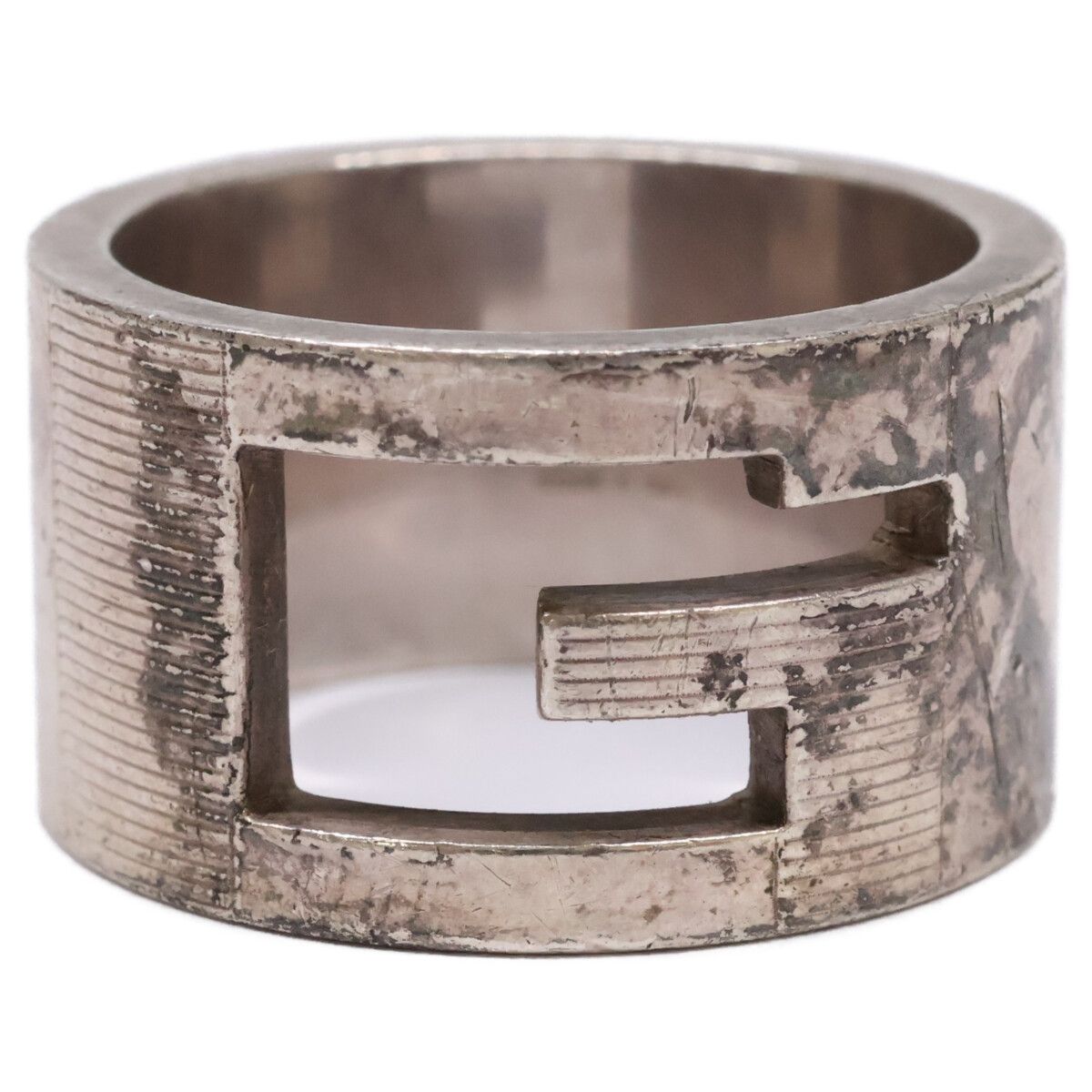 Gucci Cutout Wide No 15 Ring