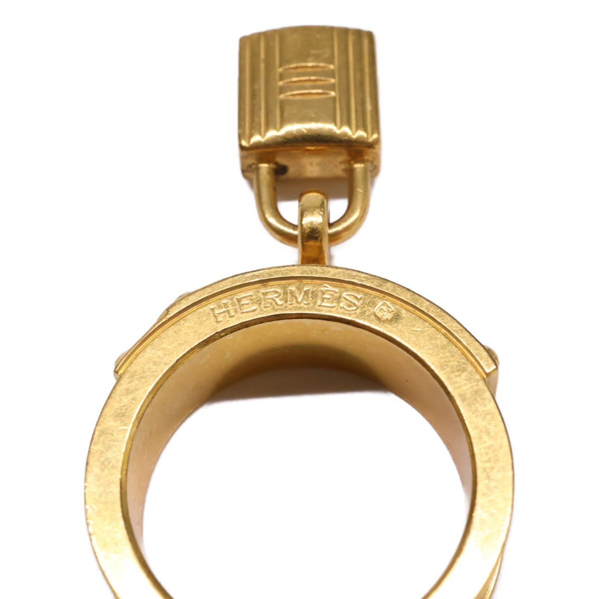 Hermes Kelly Motif Scarf Ring — view 7