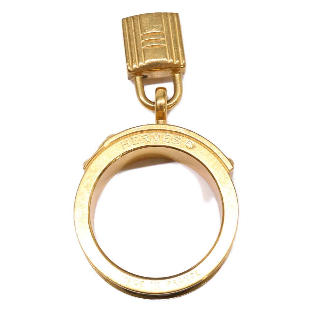 Hermes Kelly Motif Scarf Ring — view 6