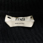 Fendi Cashmere High Neck Knit Sweater with Pom 38 — view 3