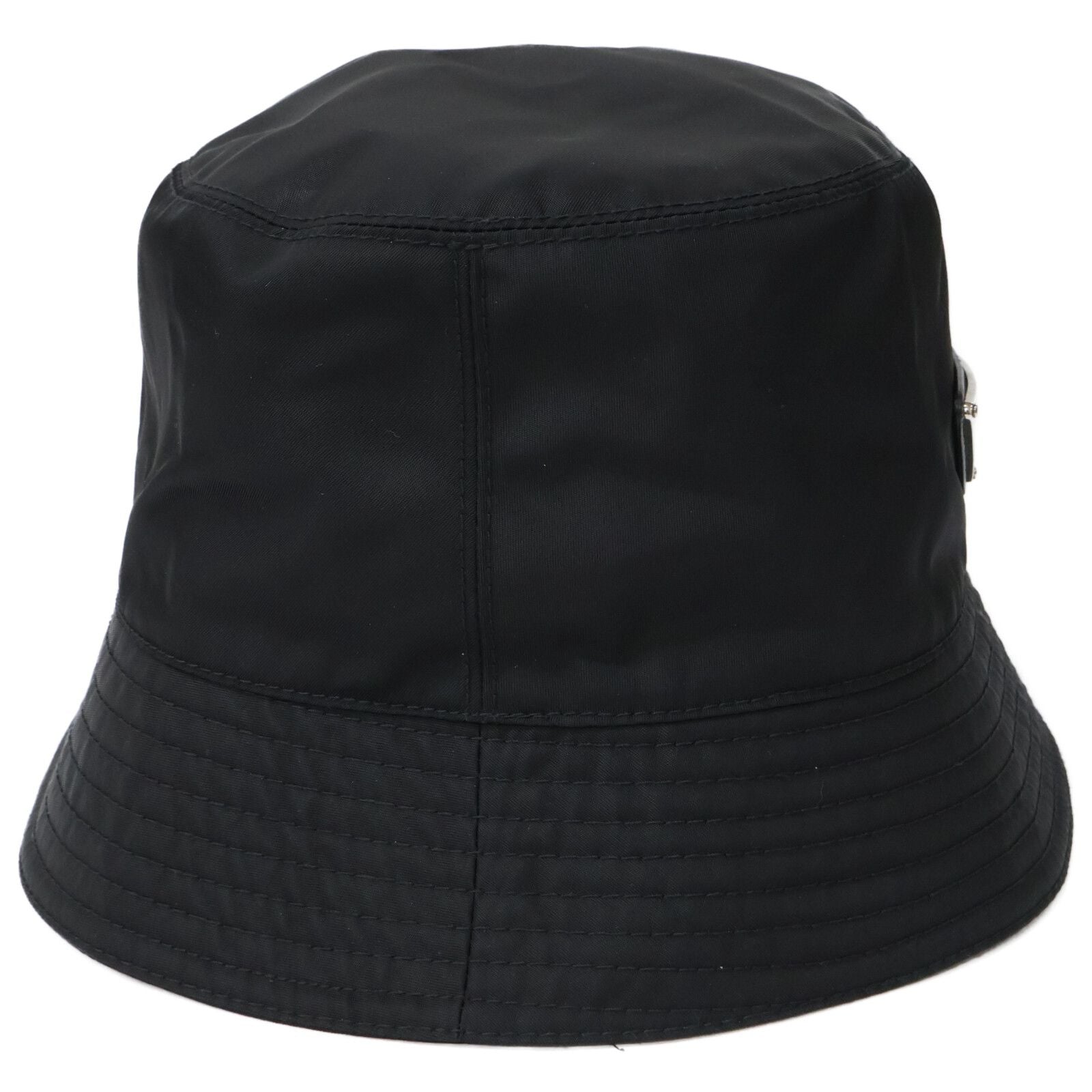 Prada Re-Nylon Triangle Logo Bucket — view 4